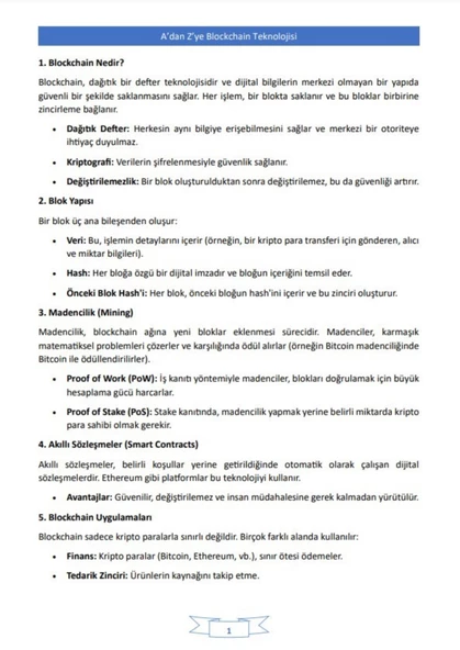 Adan Zye Blockchain Ders Notları - 5