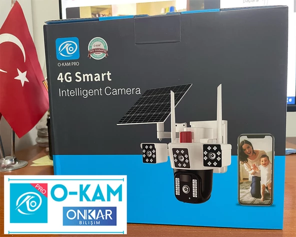 OKAM 3030 6MP SİM KART DESTEKLİ GÜNEŞ ENERJİLİ GÜVENLİK KAMERASI - 3