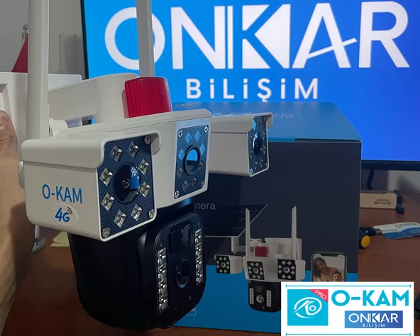 OKAM 3030 6MP SİM KART DESTEKLİ GÜNEŞ ENERJİLİ GÜVENLİK KAMERASI - 2