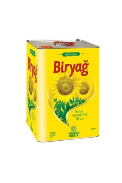 Biryağ   Ayçiçek Yağı 18lt