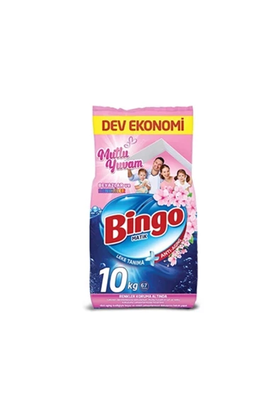 Bingo   Matik 10 Kg Renkli + Beyaz Mutlu Yuvam