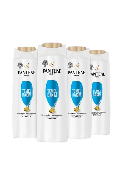 Pantene   Şampuan Pro-v Temel Bakım 350 ml X 4