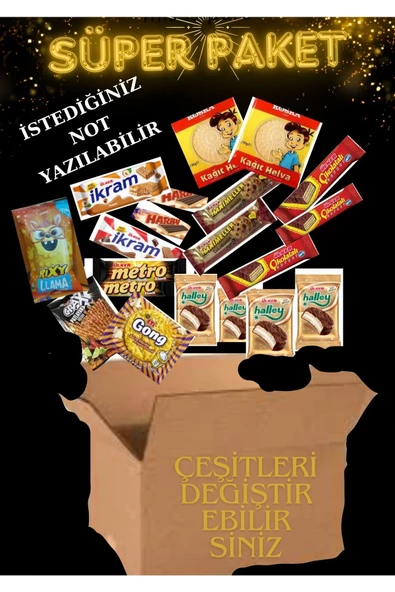 Ülker   SÜPER ATIŞTIRMALIK PAKETİ 20 PARÇA