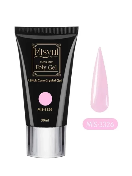 Poly Jel Protez Tırnak Hızlı Tırnak Uzatma Polygel 30 ML 3326