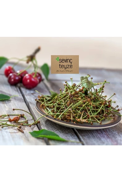 Sevinç Teyze Kiraz Sapı, Kiraz Sapı Çayı, Cherry Stalk, Cerasus Avium 50g - 3