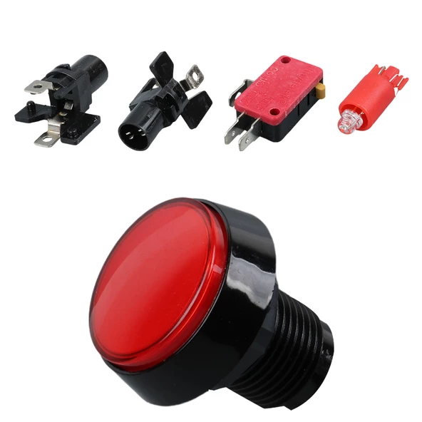 POWERMASTER IC-180J-1 ATARİ BUTONU 12V LEDLİ KAFA ÇAPI 32MM DELİK ÇAPI 24MM - 3