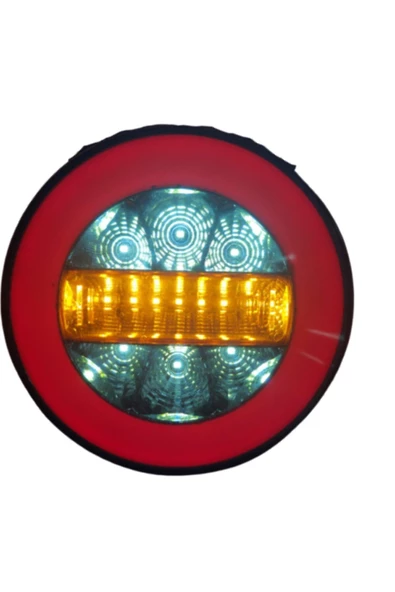 ar oto aksesuar Neon Ledli Hamburger Stop Lambası 12volt - 3