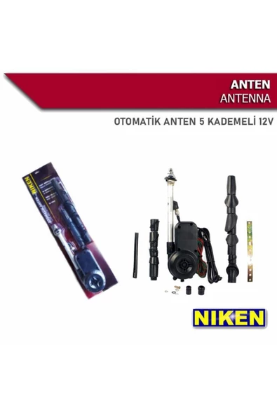 Niken Otomatik Anten 12 Aparatlı 12v