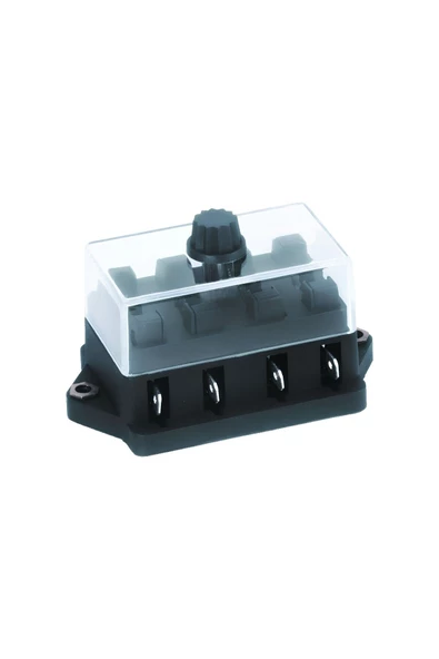 Aksa 01-001  4'lü Bıçak Sigorta Yuvası