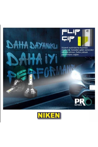Niken Far Ampulü Led Xenon Pro Serisi H1 - 4