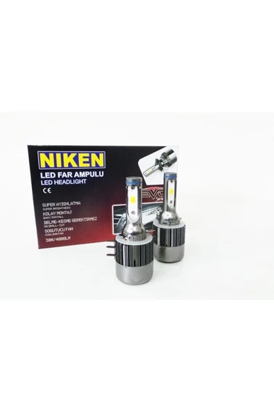 Niken H15 Led Xenon Far Aydınlatma Seti Şimşek Etkili Evo 8000lm