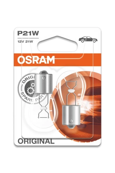 Osram 12v 93 Ampul 21w (stop,sinyal,geri Vites,sis Ampulü) (2 Ad)