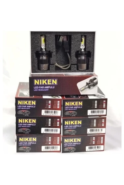 Niken 9006 Hb4 Led Xenon Far Ampulü Yeni Nesil Evo