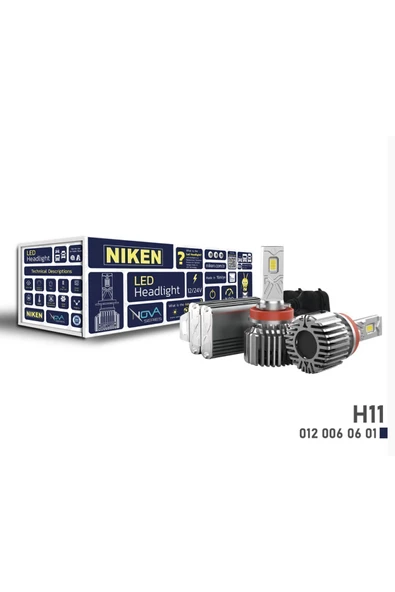 Niken Nova Serisi 24.000 Lümen 90W /h7 / H4 / H11 / H1 / H3 /9006/ 9005 / 9006 Led Xenon Far Ampulu