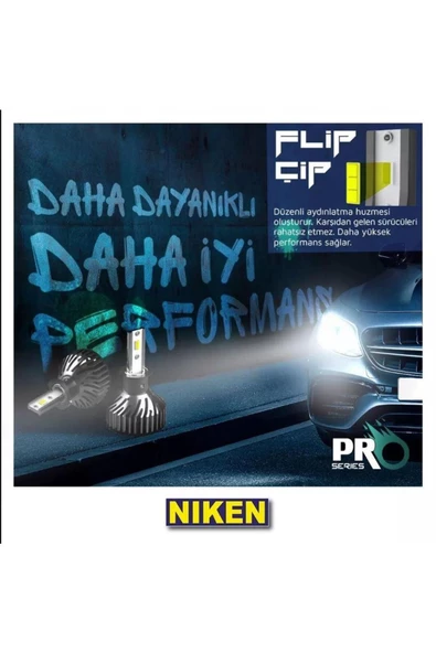 Niken Far Ampulü Led Xenon Pro Serisi H27 - 4