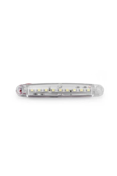 Akyol 10 Adet 9 Ledli Parmak Lamba Beyaz Renk Parmak Led Yan Lamba - 2