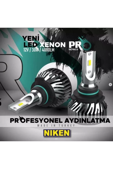 Niken Far Ampulü Led Xenon Pro Serisi H27 - 3