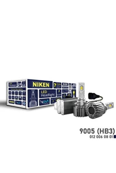 Niken NOVA SOFT SERİSİ 55 WATT 9000 LÜMEN HB3 9005 LED XENON CAN BUS