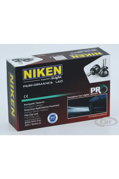 Niken H1 Led Xenon Far Ampul Şimşek Etki Pro Serisi - 4