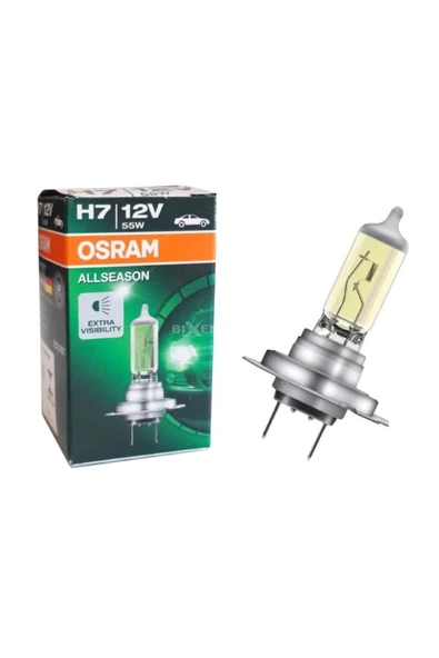 Osram H7 Allseason Kolormatik Far Ampulü 12v 55w (1 Adet)