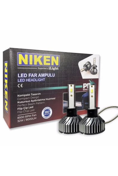 Niken Pro Serisi H1 Led Xenon - Beyaz - 2