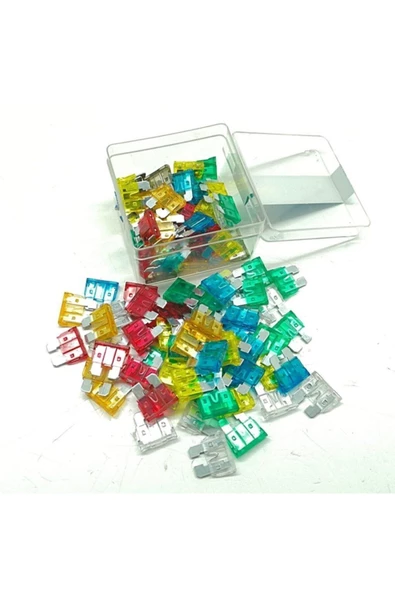 Eraks Otomobil Araba Için Karışık Bıçak Sigorta Set - 100 Adet - 4