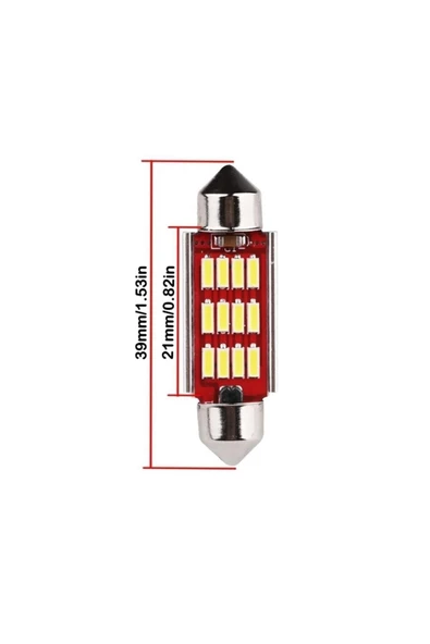 Niken Sofit Led Canbus 36mm Iç Tavan Plaka T10 2 Adet - 2