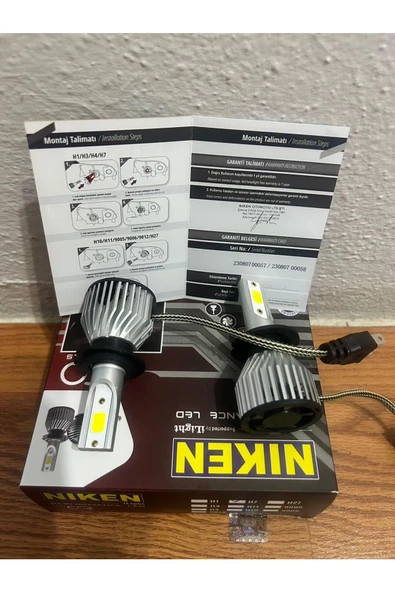 Niken NİKEN H7 LED AMPÜL ECO SERİSİ - 2