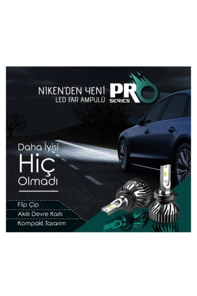 Niken Led Xenon Pro Serisi H1 - Clsgarage - 6