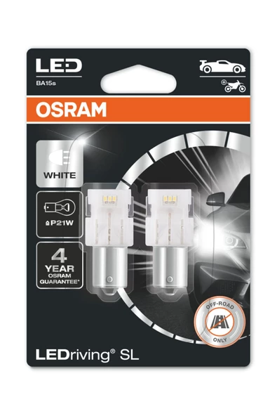 Osram Tek Duy 93 Led Sinyal Ampulü 6000K LEDriving SL 7506DWP.02B (2'li Paket) ürün görseli