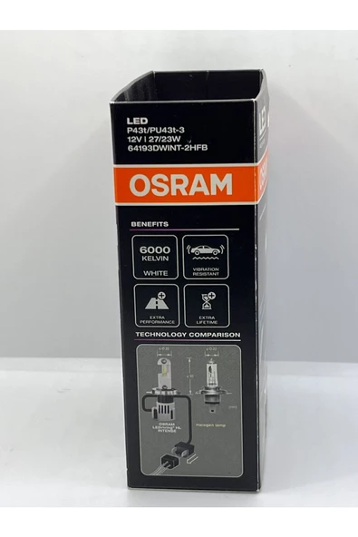 Osram H4/H19 LED AMPUL SETİ LEDriving HL INTENSE +350% FAZLA AYDINLATMA - 3
