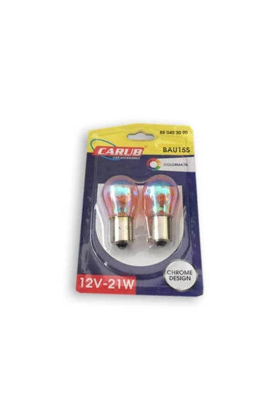 Carub Py21w Turuncu Oto Ampul Sinyal Gündüz Farı Dıadem - 2
