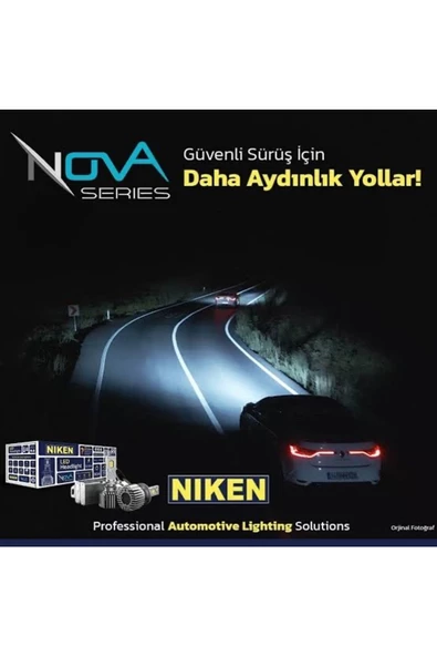 Niken NOVA SOFT SERİSİ 55 WATT 9000 LÜMEN H7 LED XENON CAN BUS