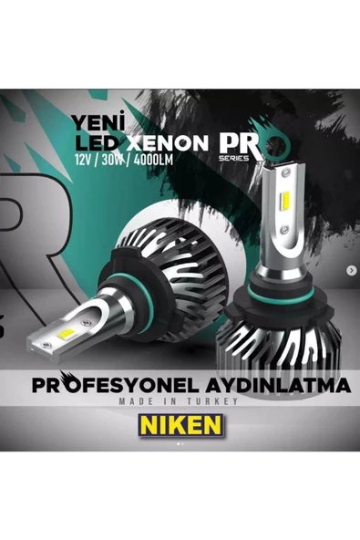 Niken Far Ampulü Led Xenon Pro Serisi H1 - 3