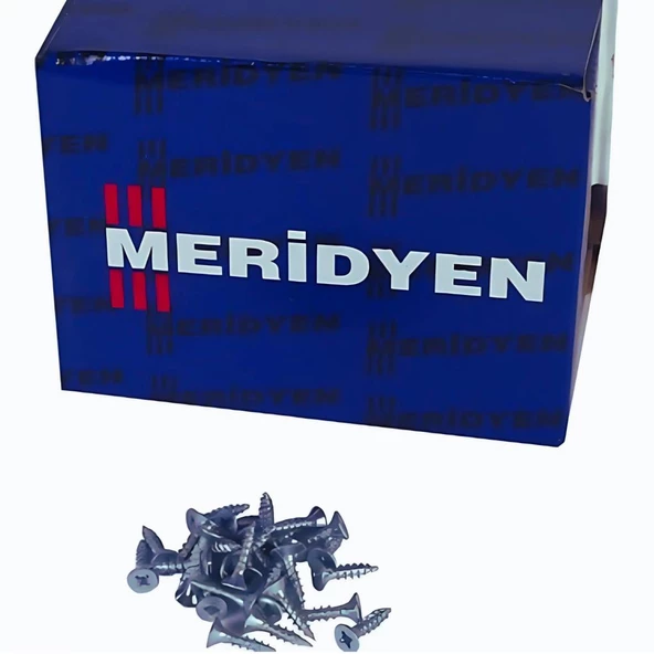 Meridyen 6.0x120 Sunta Vidası 50 Li Paket