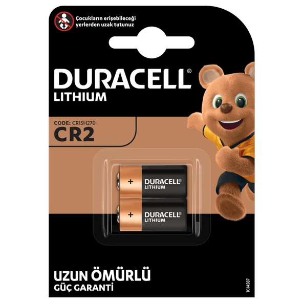 Duracell Cr2 3V Lithium Pil 2'Li