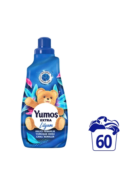 Yumoş Çamaşır Yumuşatıcısı Extra Konsantre Lilyum 1440 ml