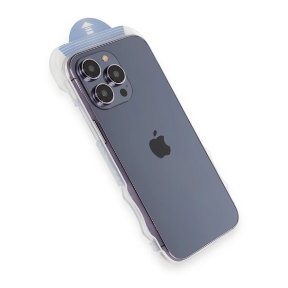 iPhone 13 Pro Max Kolay Uygulama Aparatlı 5D Magic Box Cam Ekran Koruyucu - 3