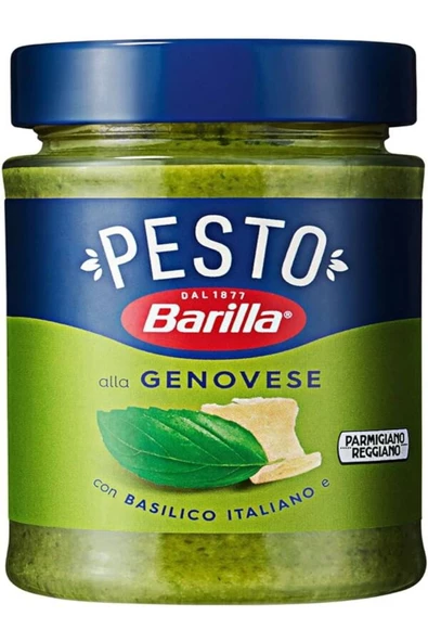 Barilla Pesto Genovese Barilla Fesleğenli Pesto Genovese Makarna Sosu (190 g)x3 - 1