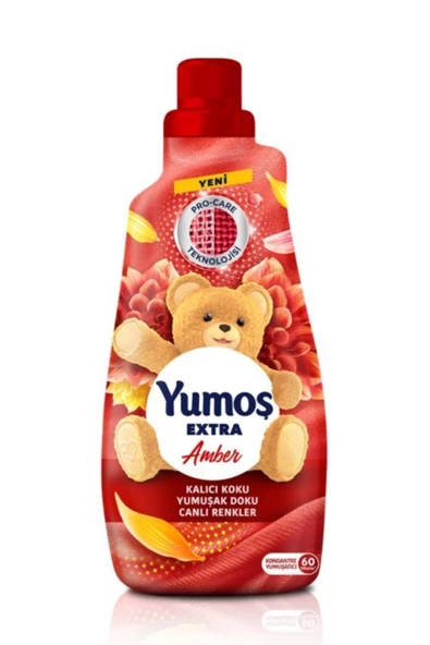 Yumoş Extra Çamaşır Yumuşatıcısı Amber 1440 ml