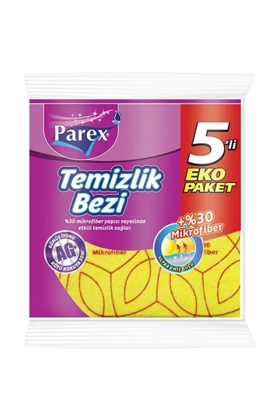 Parex 5 Al 3 Öde Temizlik Bezi 5'li