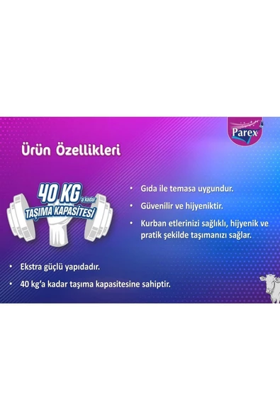 Parex Gıda Tasıma Torbası 7'lı Paket - 2