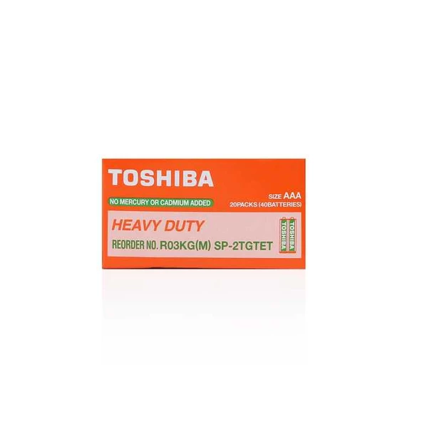 Toshiba Yeni R03KG İnce Pil 2'li