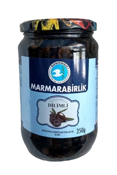 MarmaraBirlik Dilimli Siyah Zeytin 350 gr