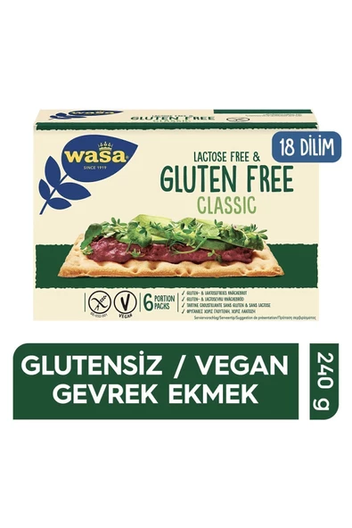 Wasa Gluten Free/ Glutensiz 240 gr ürün görseli