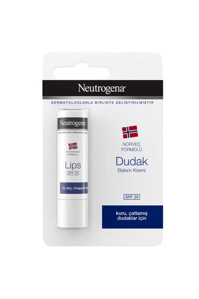 Neutrogena Spf 20 Güneş Koruma Faktörlü Dudak Bakım Kremi 4,8 G