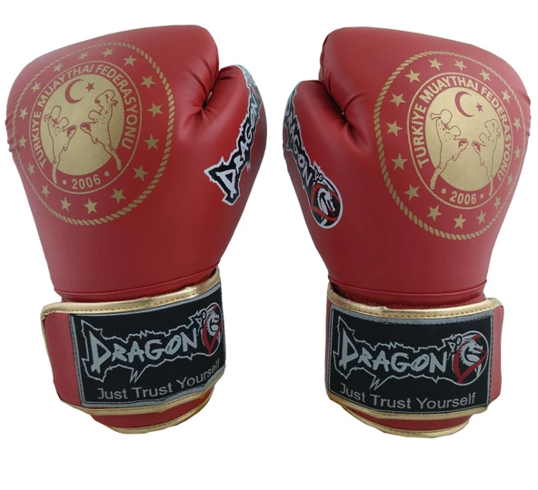 DragonDo 30218-P Martina Muaythai Federasyon Onaylı Boks Eldiveni - 2
