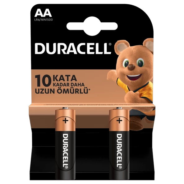 Duracell AA Kalem Pil 2'li