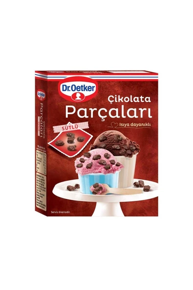 Dr. Oetker Dr.oetker Çikolata Parçaları Sütlü 70 G