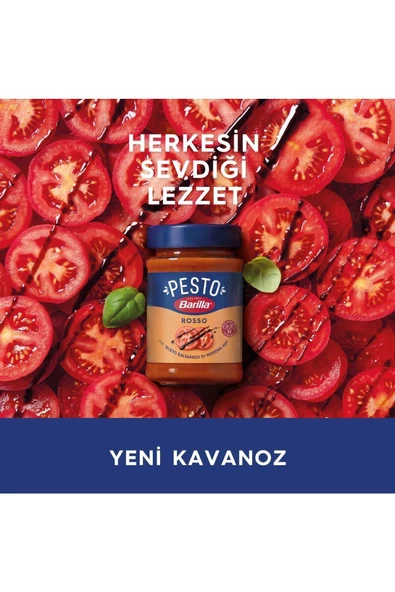 Barilla Pesto Rosso Makarna Sosu 200 gr - 4